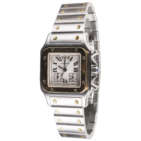 watch steel curved santos de cartier|cartier square watch.